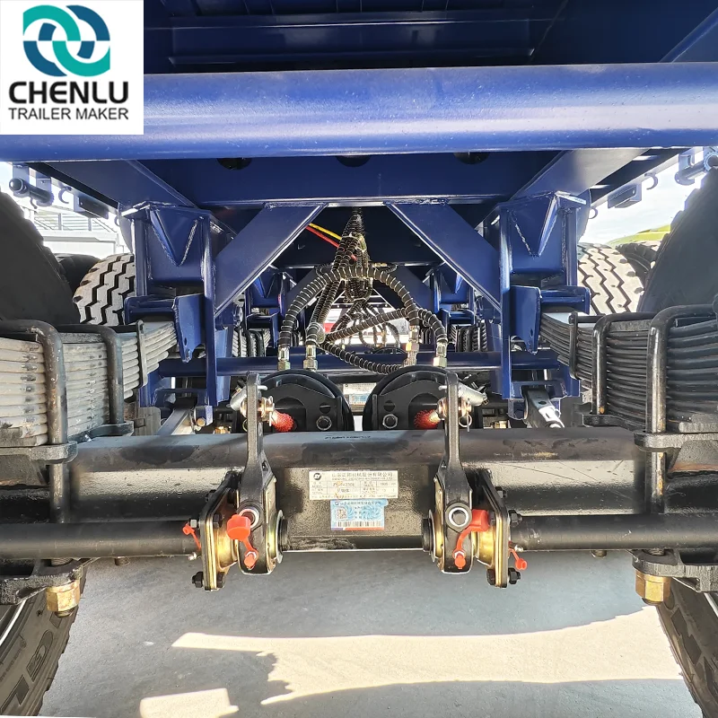 drop side tri axle trailer