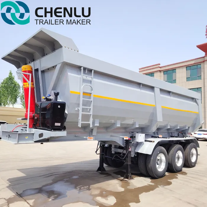 نصف مقطورة تفريغ نصف مقطورة طلبها العميل من بنما