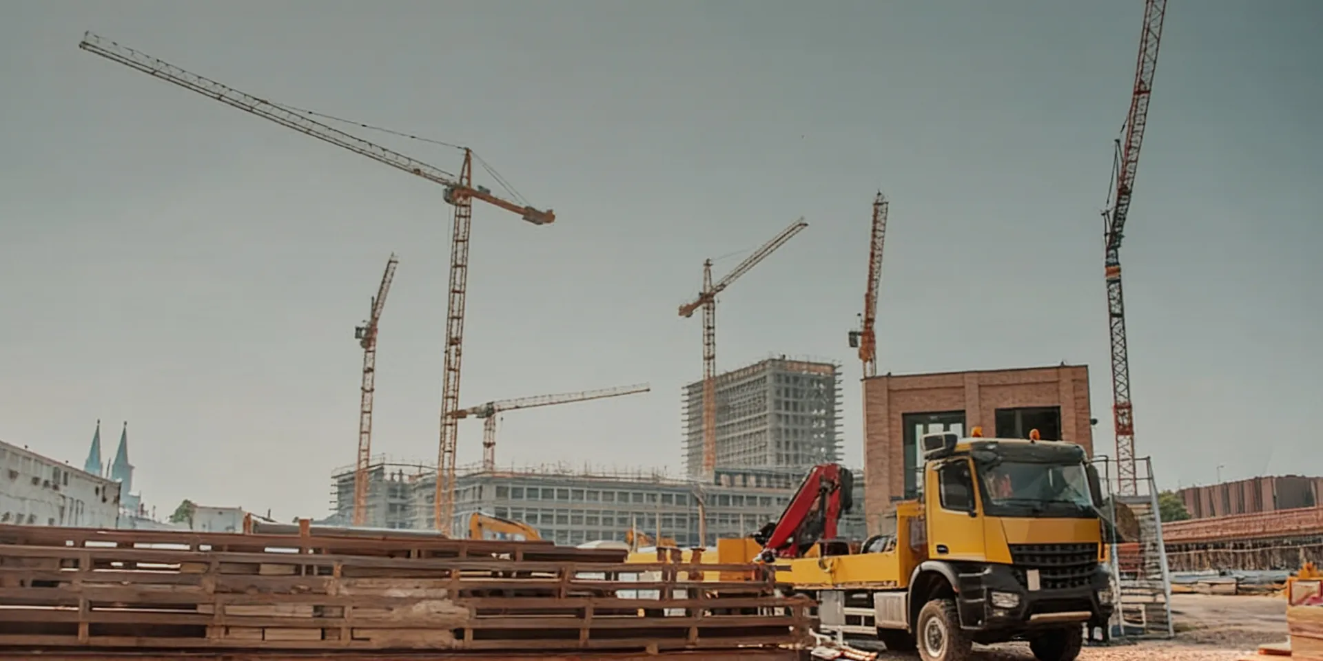 مقطورات نقل الآلات والمعدات