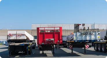 مقطورات نقل الآلات والمعدات