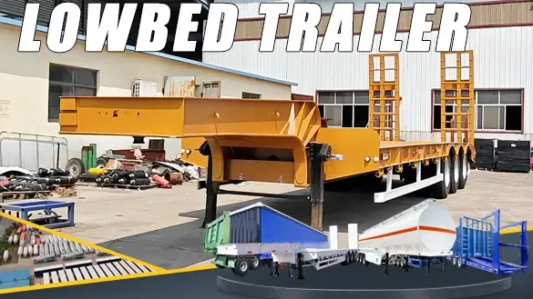 Why Choose This Heavy-Duty Lowbed Trailer? German Suspension + High-Strength Steel
